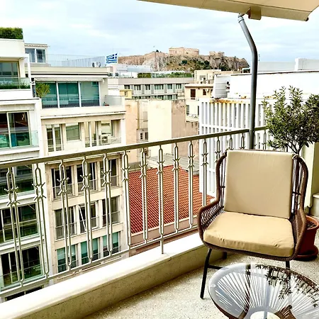 Parthenon And Syntagma Square View Appartamento