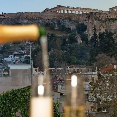 Prestige Penthouse - Breathtaking Parthenon Views In Plaka Apartamento Atenas