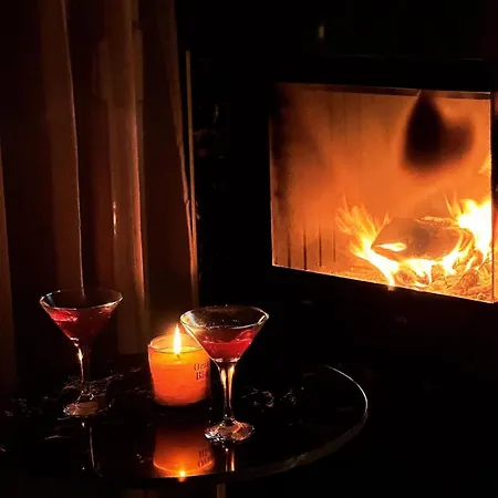 Luxury Designed Penthouse Center Near Metro Jaccuzi Fireplace View Bar Art Apartment