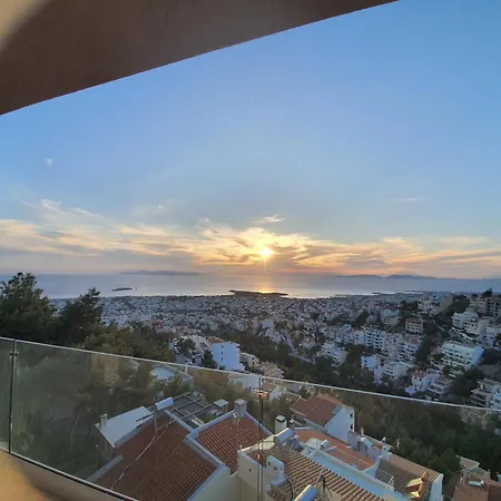 Voula Hill Panoramic Views Of Sea And 129 Sqm 2 Bedrooms 2 Bathrooms Big Fully Equipped New Peaceful Διαμέρισμα
