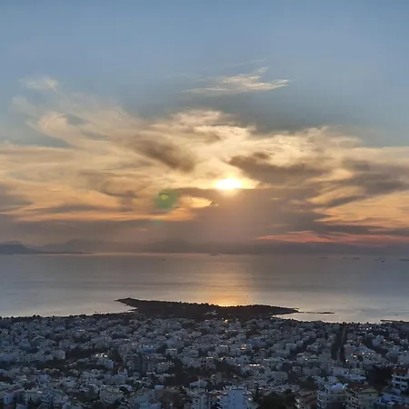 Voula Hill Panoramic Views Of Sea And 129 Sqm 2 Bedrooms 2 Bathrooms Big Fully Equipped New Peaceful Διαμέρισμα Αθήνα