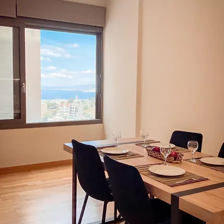Διαμέρισμα Voula Hill Panoramic Views Of Sea And 129 Sqm 2 Bedrooms 2 Bathrooms Big Fully Equipped New Peaceful