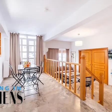 Spacious Familly Next To Acropolis And Museum 4&1 Apartment