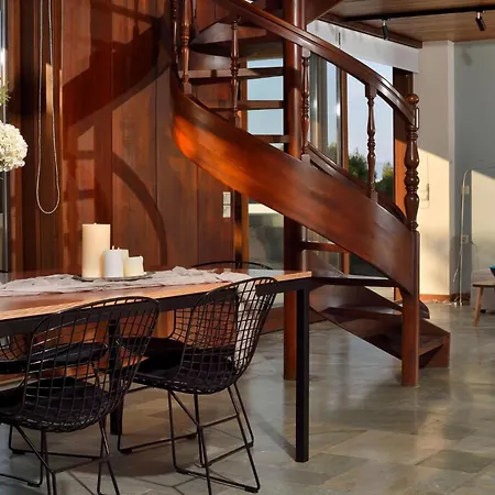 Outstanding Karyatis Luxury Maisonette 3 Bedrooms Stunning View Of The Acropolis Villa Athene