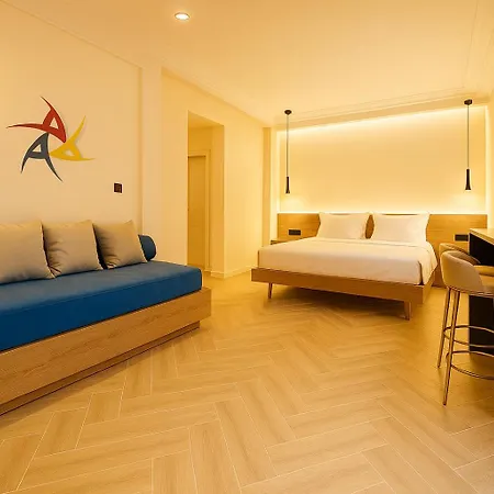 Apartahotel Triple A - Golden Eight - On Aiolou Downtown - Free Parking! Atenas