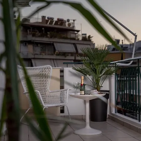 Penthouse With Acropolis View 8ppl, 140sqm Apartment *