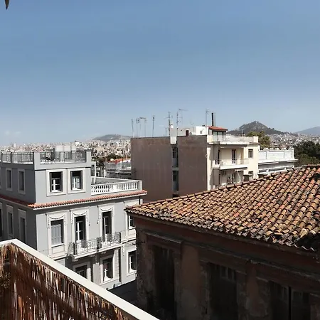 Romantic With Penthouse & Acropolis View Athens