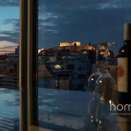 59m² Homm Loft- Penthouse With Acropolis View,2ppl Athens