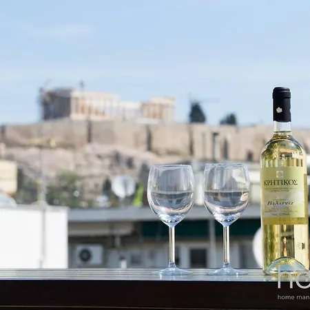 102m² - Roof Garden With Acropolis View Apartment