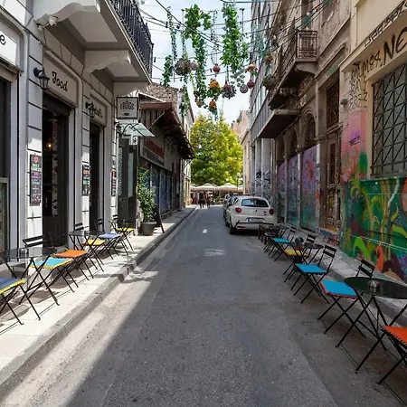 Landscape Luxury Flat Psyrri Square Apartment