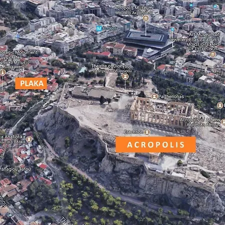 Apartment Under The Shade Of Acropolis By Yha