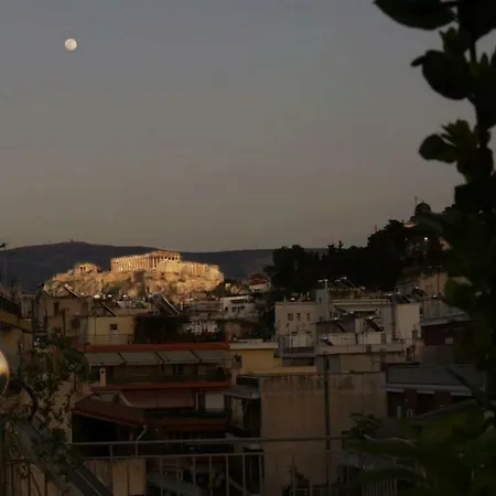Stylish Penthouse With Acropolis And 360 View Athens