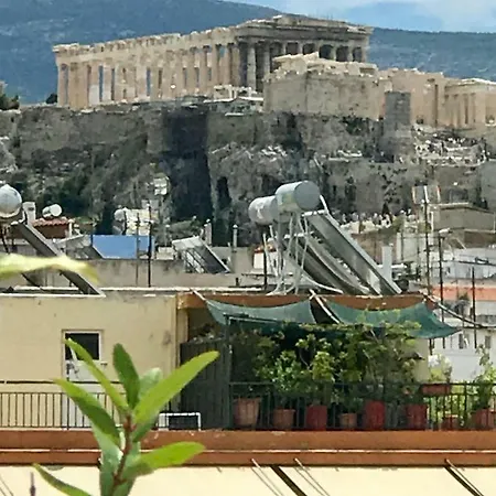 Stylish Penthouse With Acropolis And 360 View Apartment