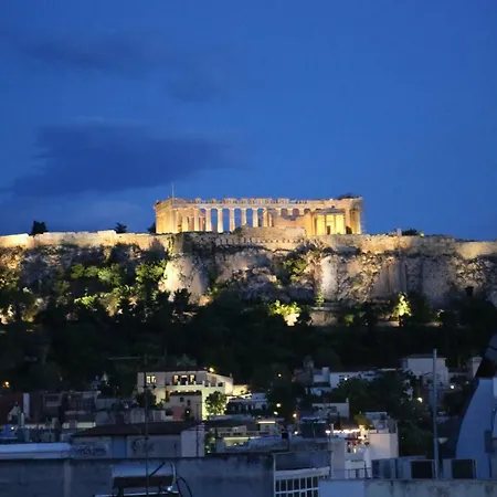 Flat In Monastiraki With Stunning View Of Acropolis Apartment