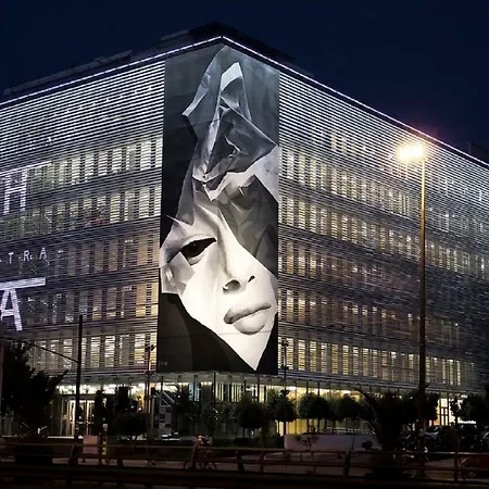 Modern Near The Sea And Acropolis