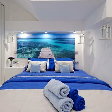 Santorini Style In Athens, Greece