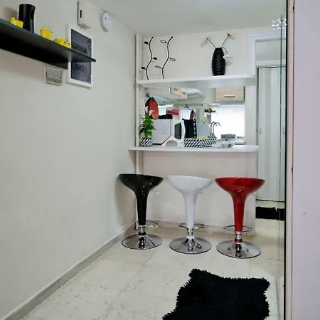 Santorini Style In Athens, Greece Apartment