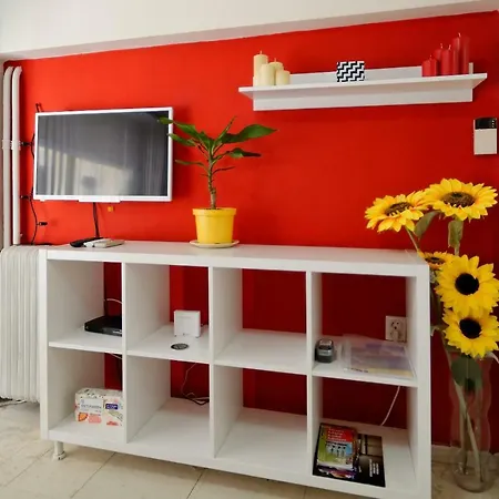 Santorini Style In Athens, Greece Apartment