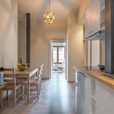 Apartment Stone House Near Acropolis - Living Stone Diamond