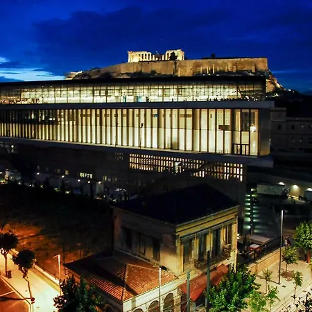 Apartment Acropolis Amazing Balcony View 3 Minutes Walking To The Museum Athens