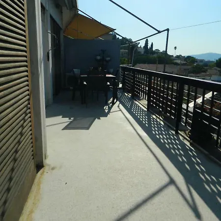 So - Charming 1bd Flat, Large Terrace, Acropolis View Apartment