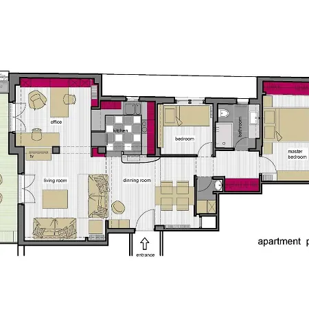Stylish Flat With Veranda In The Heart Of Apartment