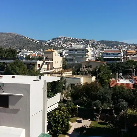 Family Getaway, Spacious And Luxurious, Sea View, Terrace, Next To Voula Beach, 20min From Center Athens