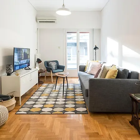 Apartment 1 Km From The Acropolis 1 Bedroom Netflix And Washing Machine Athens