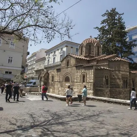 Ermou Monastiraki View Lycabettus *