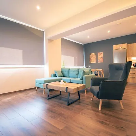 Abstract Flat With Urban View Apartment Athens