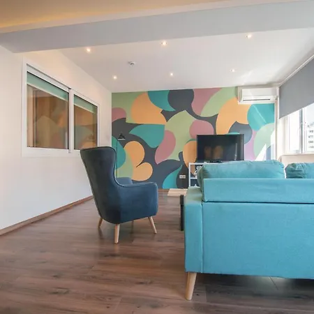 Abstract Flat With Urban View Apartment Athens