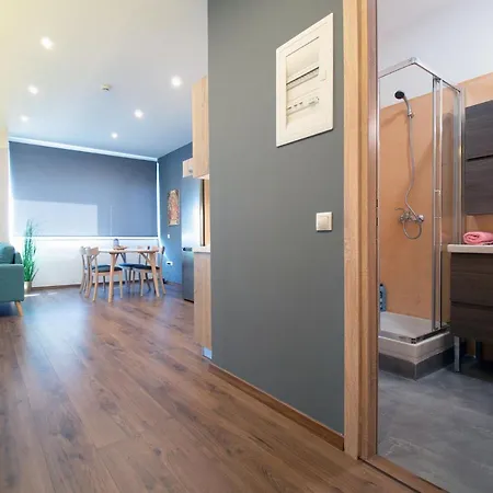 Abstract Flat With Urban View *