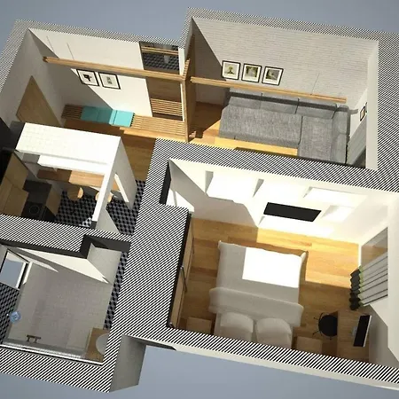 Superior Apt|3min To Metro|ac|netflix|imac Apartment
