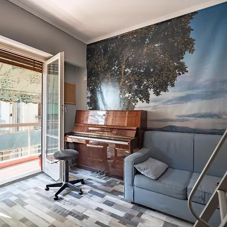 Attica Train Station 2 Bedrooms 4 Pers. Apartment Athen