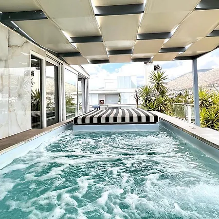 Citycenter Penthouse Mini Private Pool With Hydromassage And Great Town View *