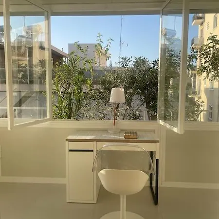 A-14 Light & Patio, New 2023! Next 2 Goulandris Museum! Pls Check Extra Fees For 2nd Apartment *