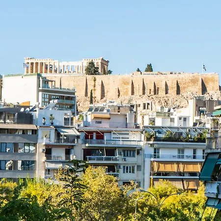 Bright Modern View Of The Acropolis 5 Min Walk Apartment
