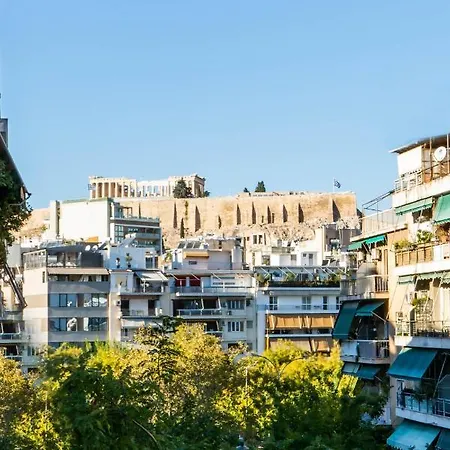 Bright Modern View Of The Acropolis 5 Min Walk Apartment