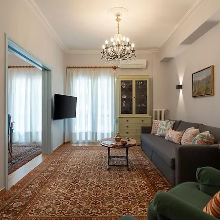 Vintage 1br In Exarchia Timeless Apartment Athens