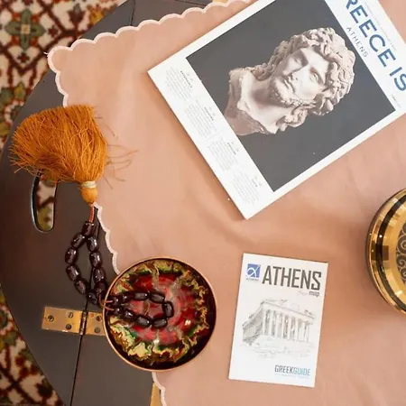 Vintage 1br In Exarchia Timeless Apartment