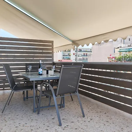 Acropolis View Penthouse46 Jacuzzi Quality Living Apartment Athens