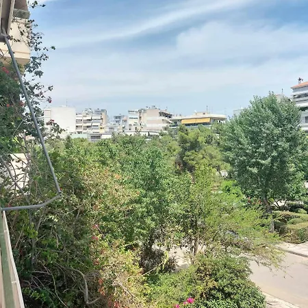 Проживание в семье φωτεινό δίκλινο με θέα! Афины