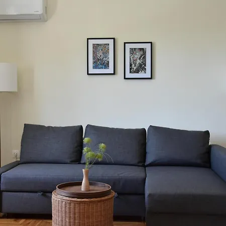 Apartment Center House With Balcony