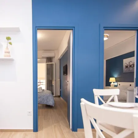 Sweet 2 Bedroom In Greek Colors
