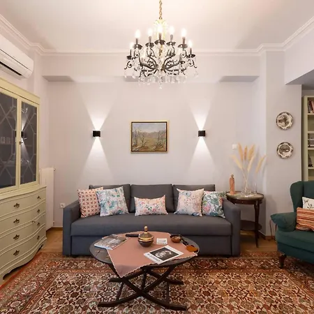 Vintage 1br In Exarchia Timeless Apartment Athens