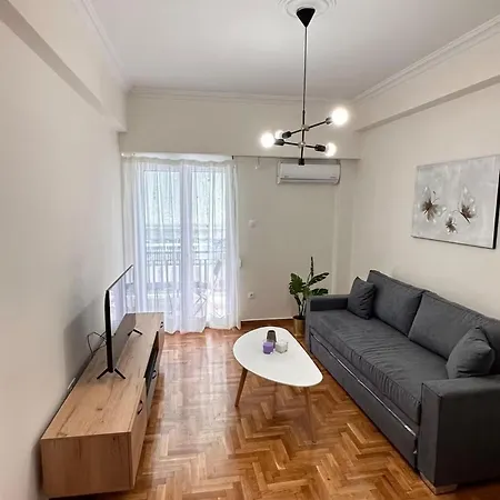 Wsd Stylish 1bd With View Balcony Near Attiki Merto *