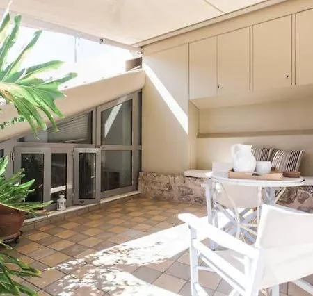 Evangelia3 Attic With Amazing View Patio Apartment *