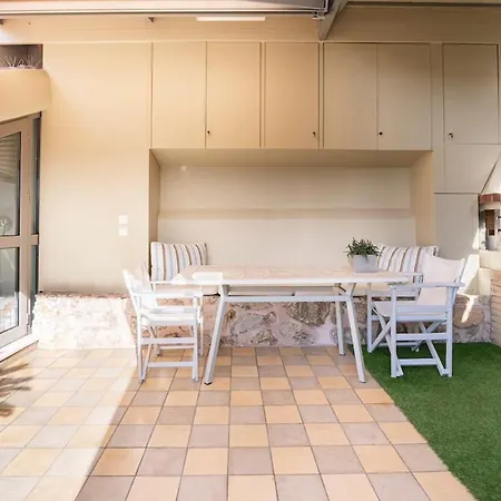 Apartment Evangelia3 Attic With Amazing View Patio