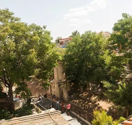 Evangelia3 Attic With Amazing View Patio Apartment Athens