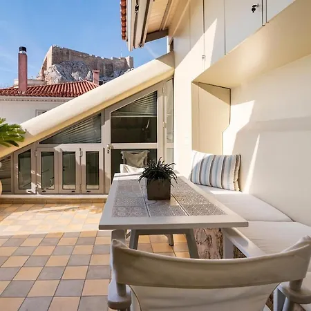Evangelia3 Attic With Amazing View Patio *